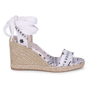 Illeana Paisley Espadrille Wedge
